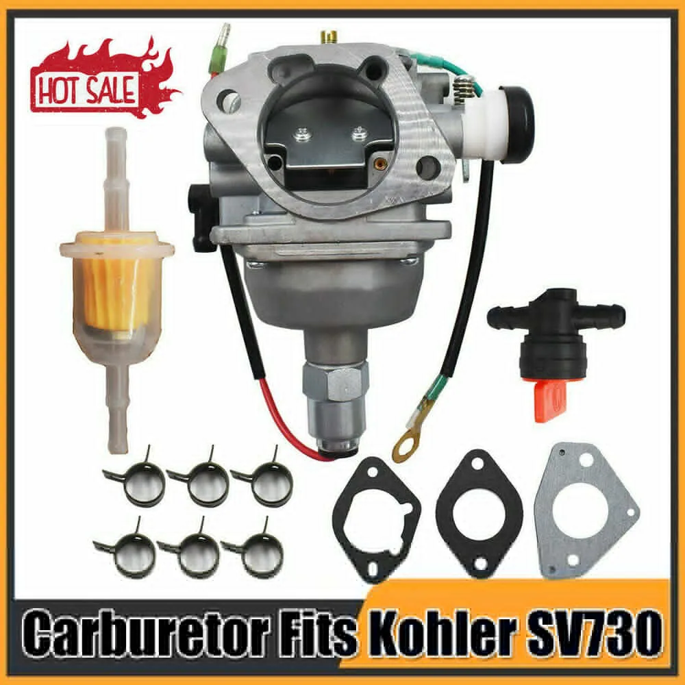 Carburetor For Fits Kohler SV710 SV725 SV740 SV735 SV730 SV830 32 853 12-S Engine w/Gaskets with Gaskets