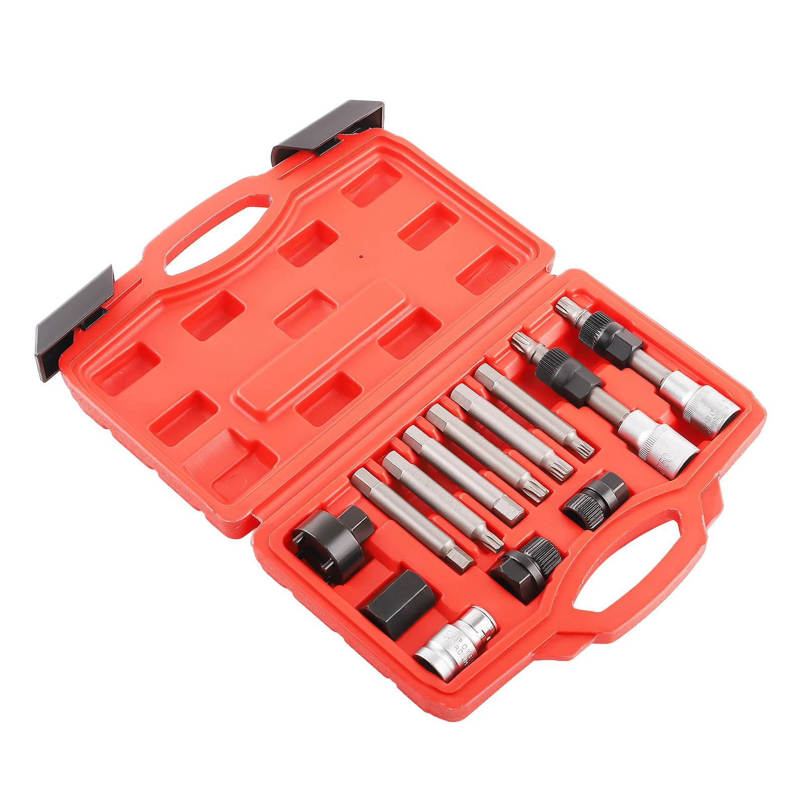 

Alternator Pulley 13pc Service Kit Free Wheel Socket Pulley Removal Tool Kit New