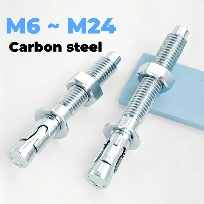 M6 M8 M10 M12 M14 M16 M18 M20 M24 Galvanised Concrete Wedge Anchor Expansion Screw For Car Repair