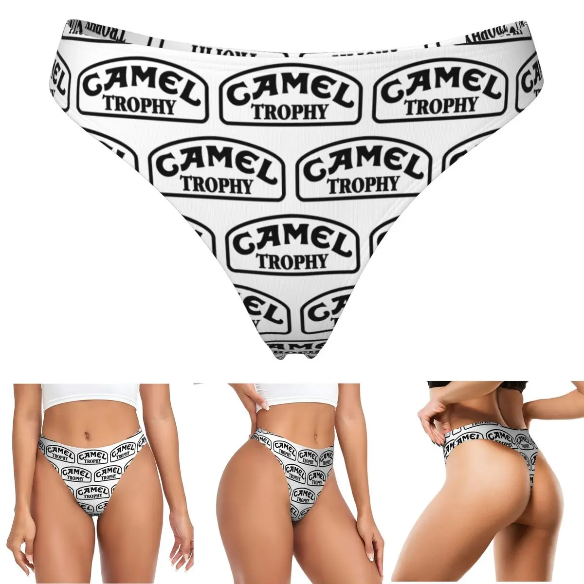 calcinhas-g-string-pretas-personalizadas-camel-trophy-respiraveis-confortaveis-e-elasticas-para-mulheres