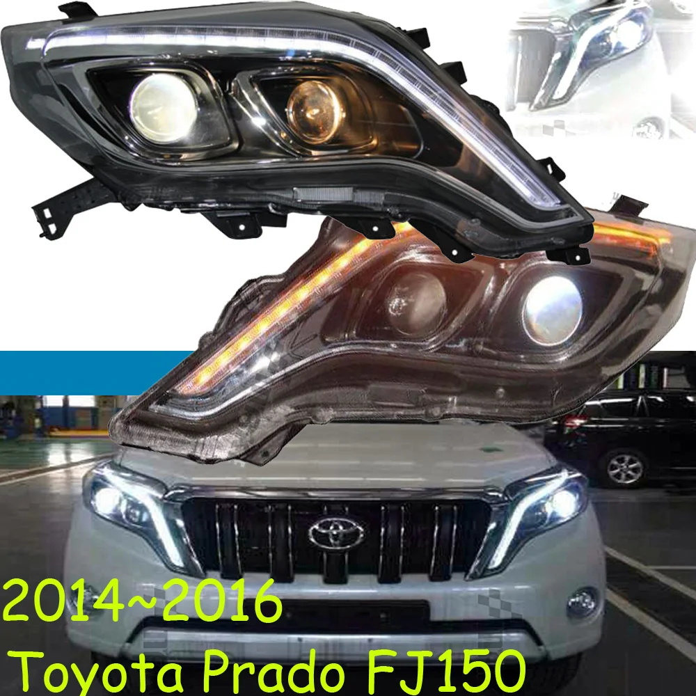 HID,2014~2016,Car Styling for Prado Headlight,FJ150 LC150,Cruiser,vios,RAV4,camry,Hiace,sienna,yaris,Tacoma,Prado head lamp