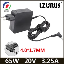 20V 3.25A 65W 4.0*1.7mm AC Laptop şarj cihazı Lenovo IdeaPad 330s 320 100-15 B50-10 YOGA 710 510-14ISK Redmibook 14 13 adaptörü