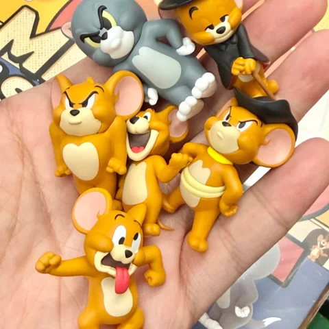 Genuine 52toys Tom And Jerry Minime Series 2 Blind Box Exquisite And Interesting Toys Cool Action Figures Surprise Mystery Box
