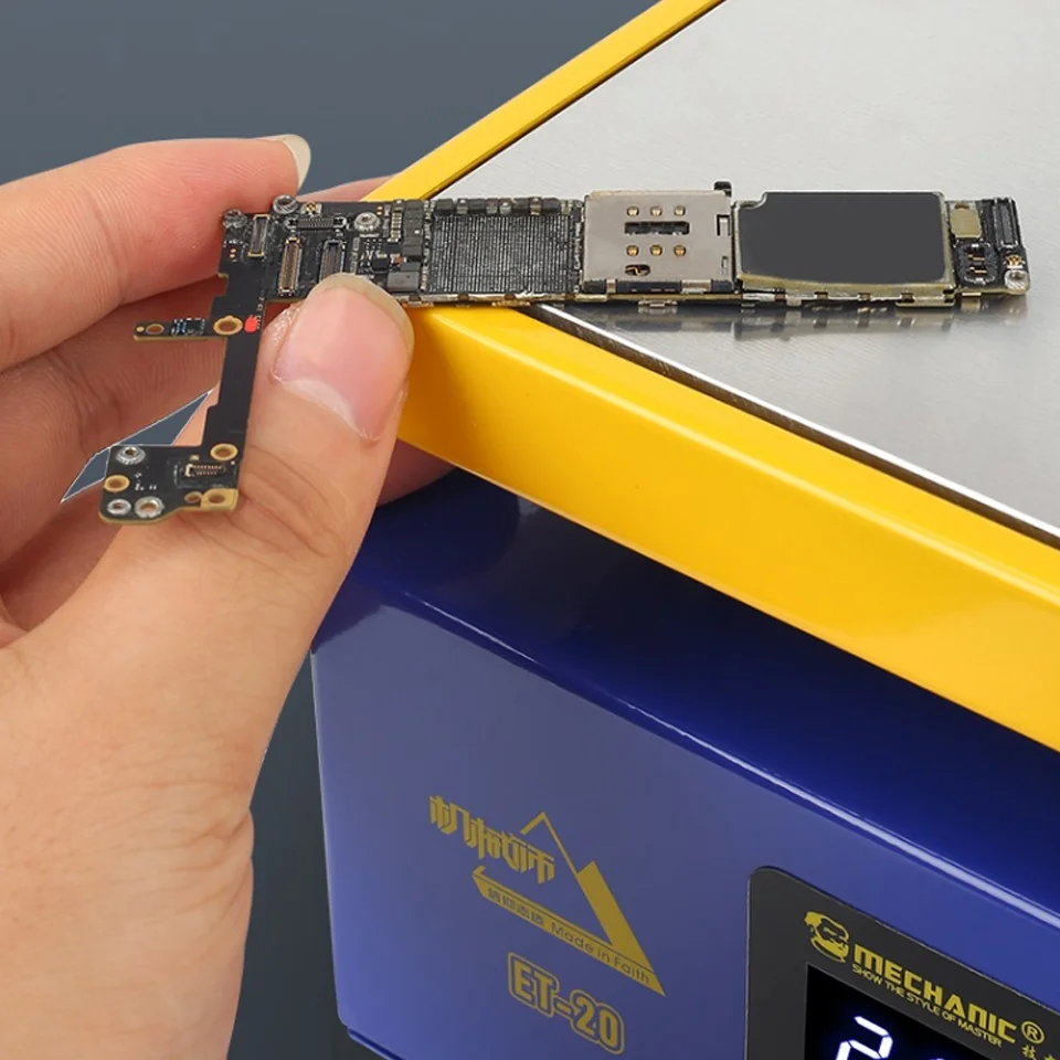 ميكانيكي ET-10 محطة التدفئة الإلكترونية لوح تسخين الجدول منصة التسخين المسبق لإصلاح BGA PCB SMD الهاتف LCD شاشة تعمل باللمس
