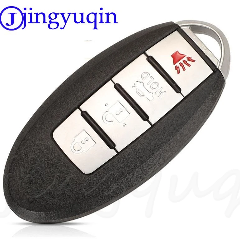 Jingyuqin Remote Car Key Fob 315Mhz ID46 PCF7952A Chip CWTWB1U815 For Nissan Sunny Versa Sentra Juke Cube 4 Buttons