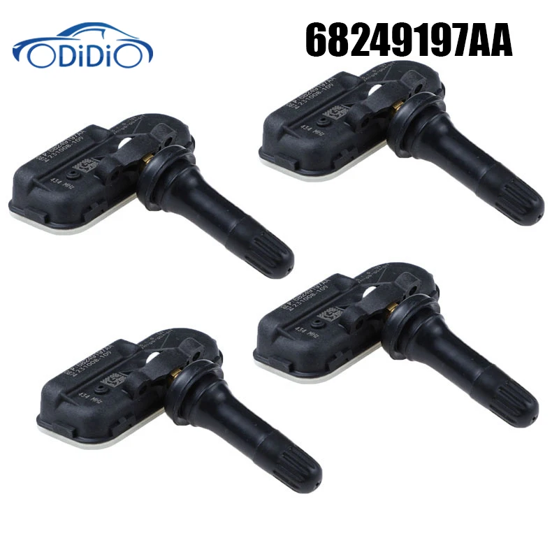 ODIDIO TPMS Sensor Tire Pressure Sensor 68249197AA 68249197AA 68239720AB 68239720AB For 2014- 2016 Jeep Cherokee Dodge Ram