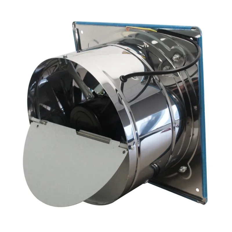6/7/8inch Booster Extractor Exhaust fan Ventilation Pipe Fan for Bathroom Toilet Kitchen Wall Window Stainless Steel Fan