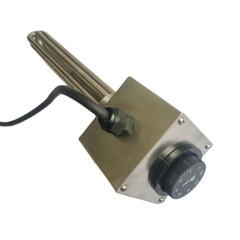 

3kw 6kw 9kw 12kw 15kw Water boiler Immersion Heater Electric Tubular Heating Element with Thermostat 0-120C