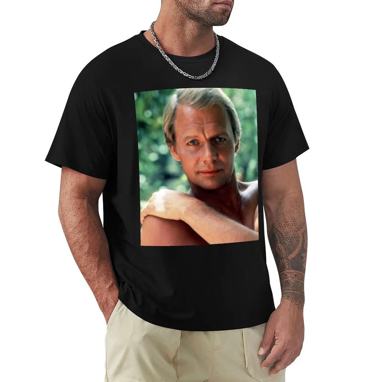

david soul T-Shirt Breathable Mesh Panel T-Shirt