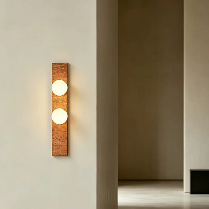 Italian Bulgari staircase wall lamp for the French-style villa model roombedroom hallway background - light and luxurious style