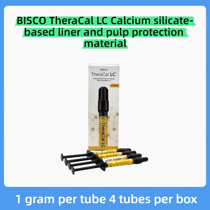 

BISCO TheraCal LC Кальций вкладыш на основе силикона и материал защиты пульпы светоотверждаемая смола в стоматологии, стоматологической клиники