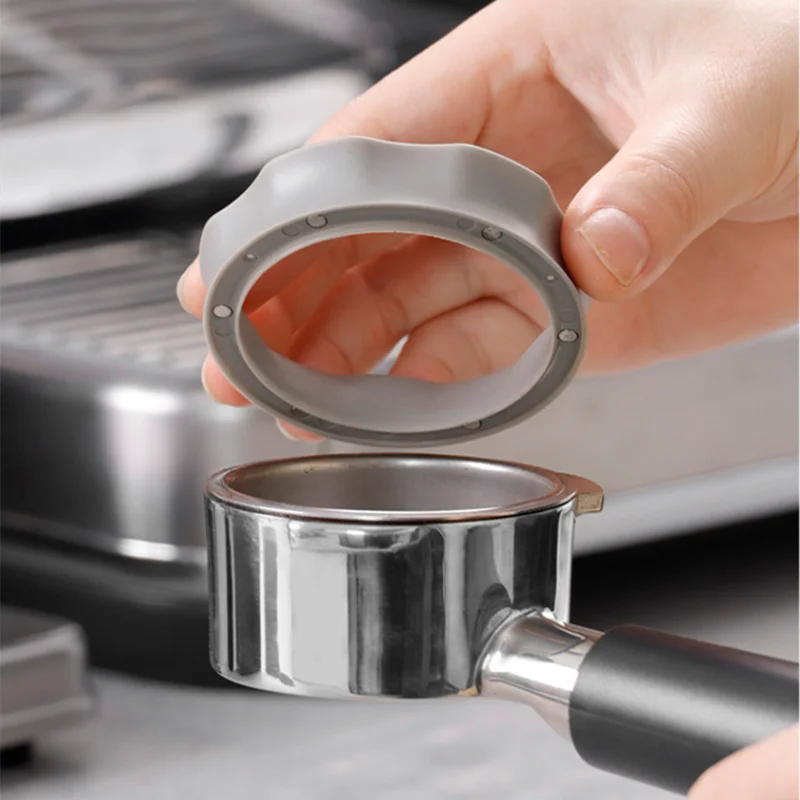 51/53/58mm ABS Intelligent Dosing Ring Magnetic Dosing Funnel Espresso Coffee Dosing Ring For Coffee Dosing Funnel Portafilter