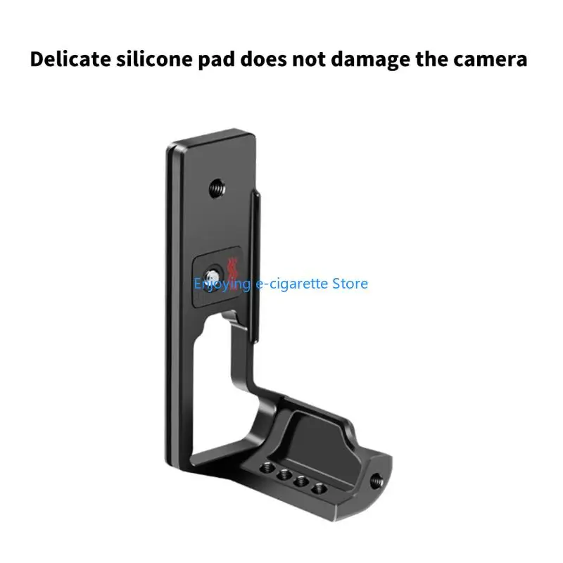 Aluminium-Kamera-L-Platte für X-T5, Schnellverschluss-L-förmige Halterung mit Anti-Rutsch-Pad, 1/4-Zoll-Halterung für – Detail 4