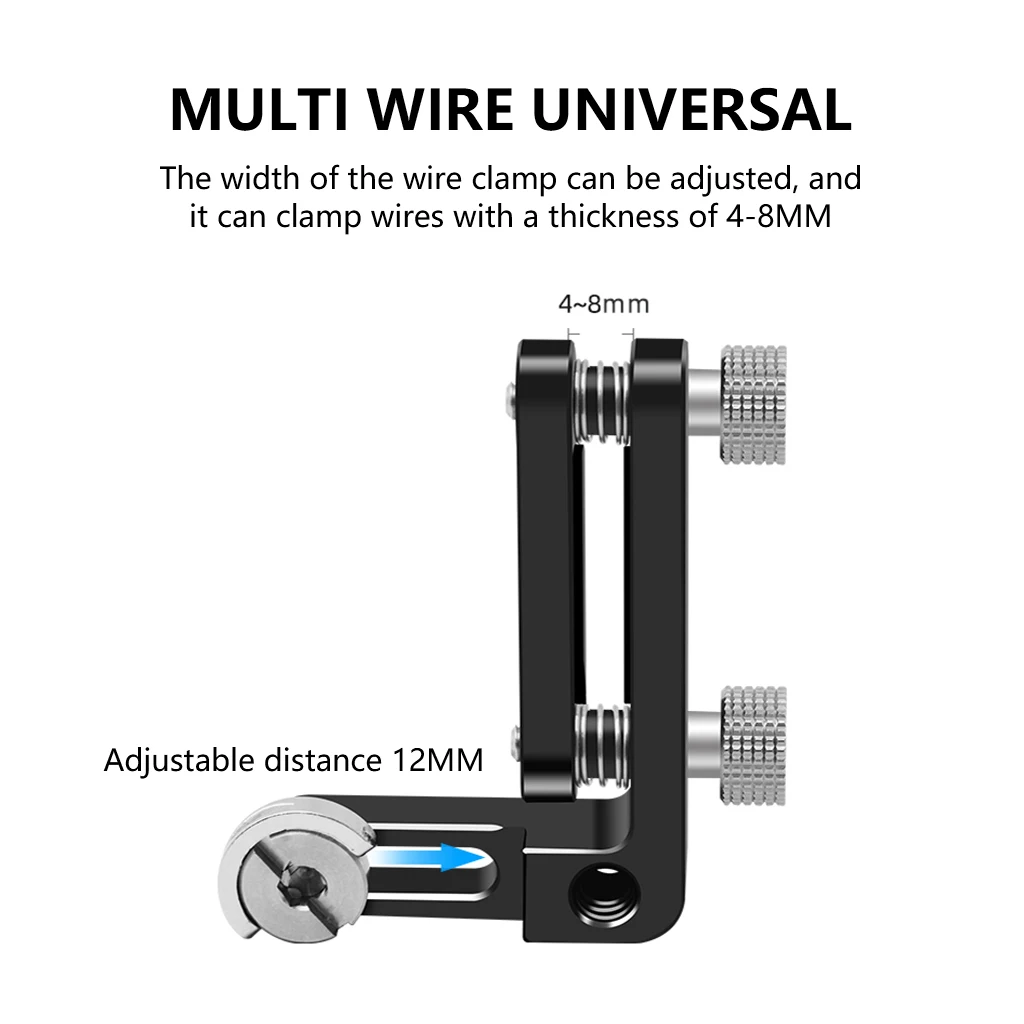 Universal Kamera HDMI-Kompatibel Kabel Klemme DSLR Draht Lock Clamp Fotografie Kabel Clip Rig für Sony Canon Video Kamera käfig – Detail 5