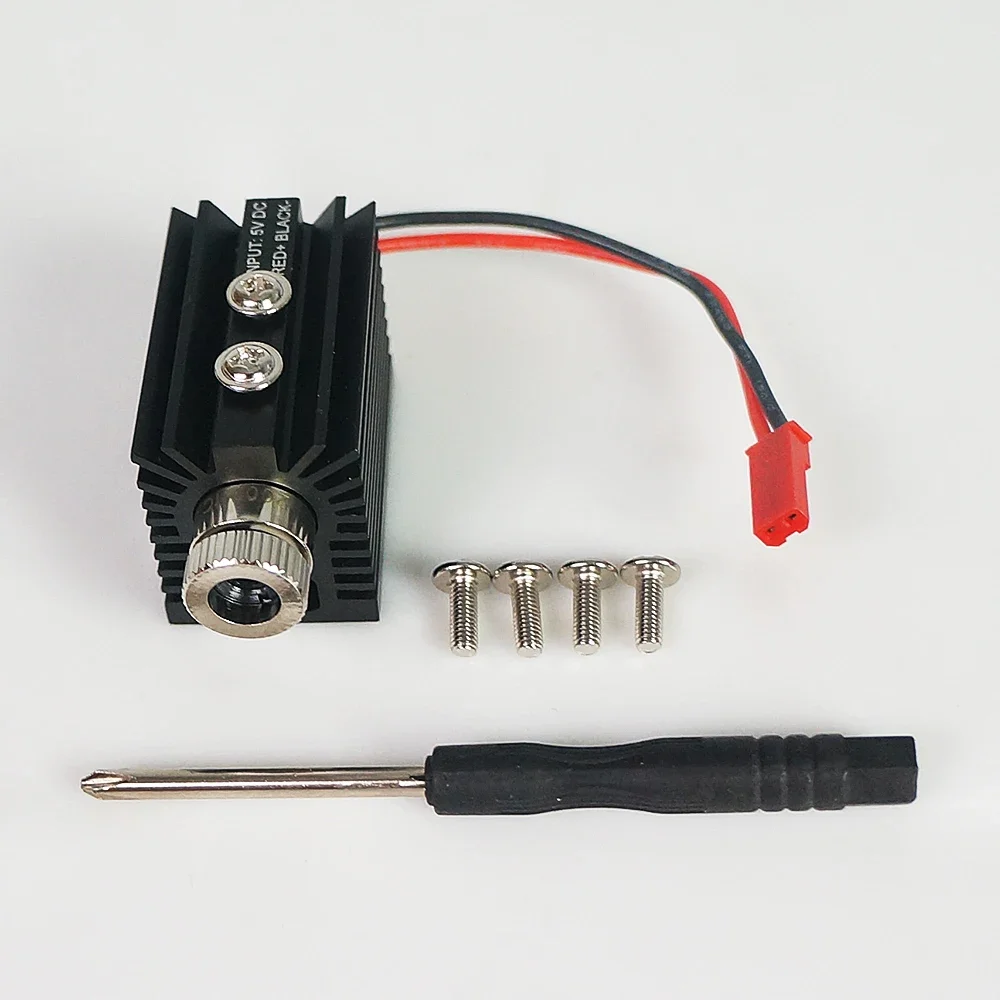 DIY Diode Laser Module 1000MW 1500MW 405NM Wavelength Software Control Blue Purple Laser 5V for Laser Marking Engraver