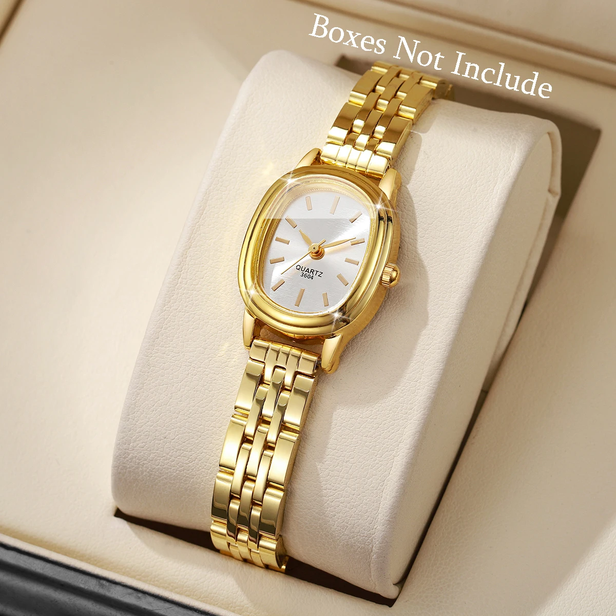 Elegant Oval Dial Women Wristwatch Fashion Ladies Quartz Watch Reloj Mujer Girls Clock Gift(Without Box)