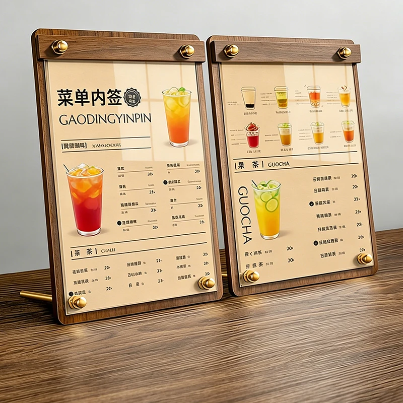 Support de table publicitaire - Coffee Tea Menu avis et prix