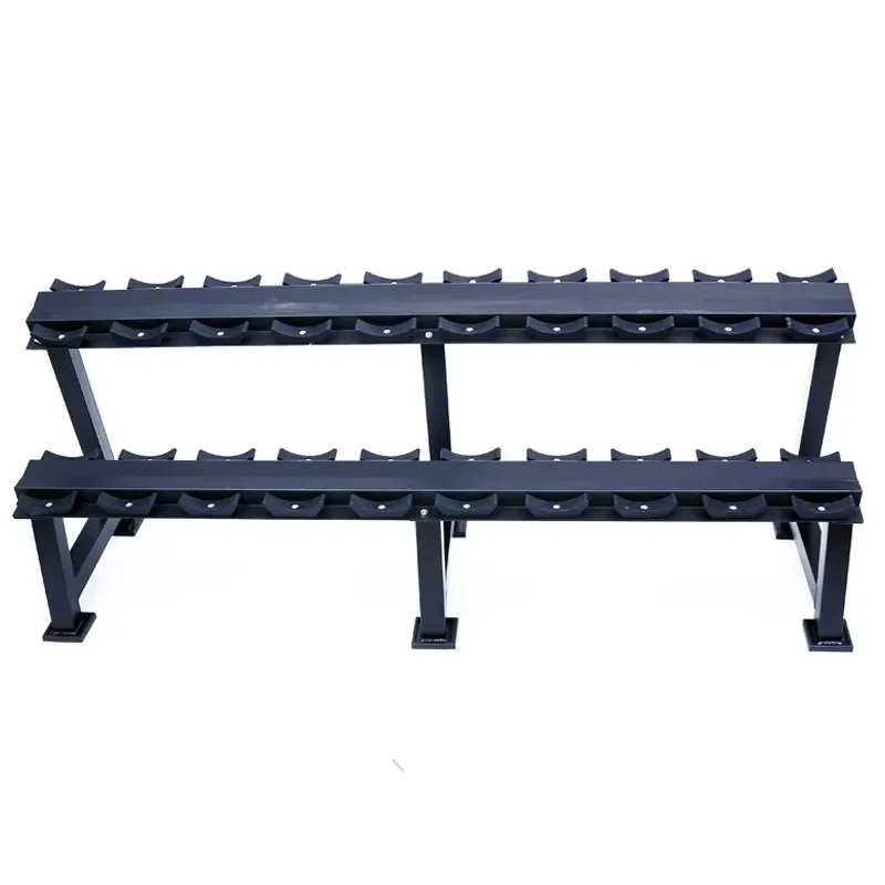 

Gym Dumbbell Storage Rack Stand Weightlifting Fitness Equipment Heavy Duty Steel Stable Durable Structure for Strength Training