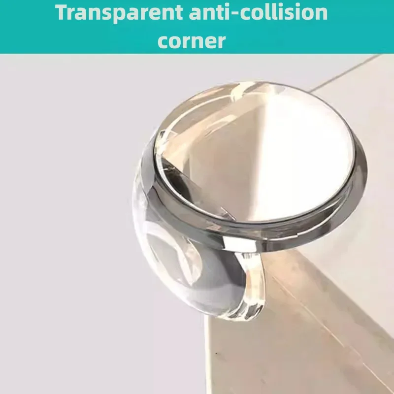 

Transparent Child Safety Table Corner Anti-Collision Pads Protective Covers for Furniture Window & Table Edge Guards Home Safety