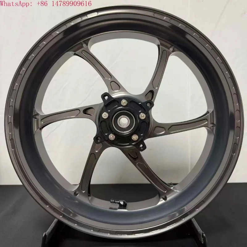Custom Forged Motorcycle RimsSuitable For Kawasaki ZX4R ZX-4RR Custom Design Forged Wheel Hubs Modified Motorcycle CNC Aluminum