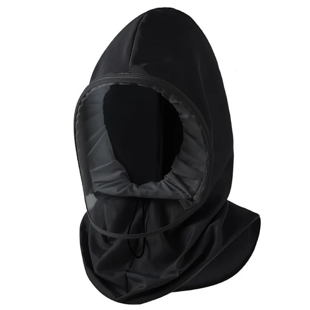 Splash Resistant Protective Mask Saliva-Proof Dust Proof Head Mounted Mask Polyester Anti Oil Splash Kitchen Hat Kitchen Cooking