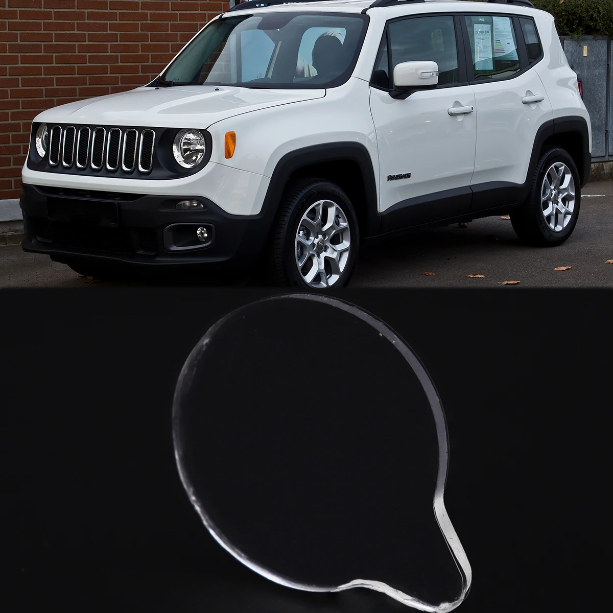 Rain Light Sensor Gel Pad For Jeep Renegade Adhesive Film Silicone Cushion Windscreen Chip Repair Kit Multi-Purpose Fix Tape 14-