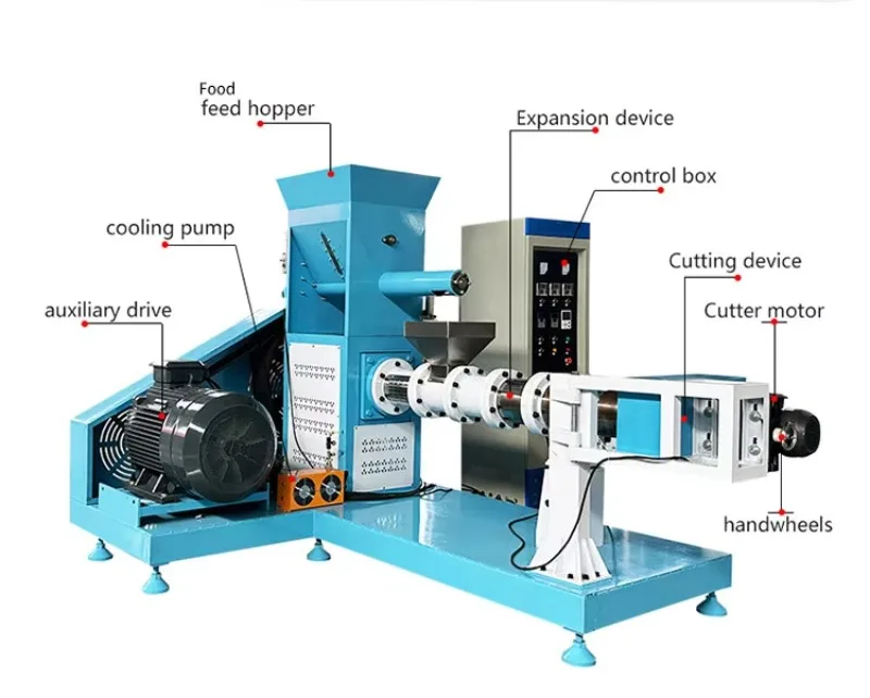 Customize Poultry Feather Meal Extruding Machine /feather Extruder for Chicken Feather