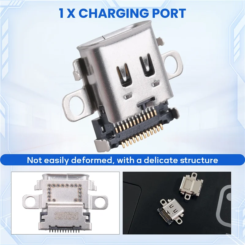 -AS58 Порт зарядки Type-C Разъем для зарядного устройства Запасная часть для консоли Nintendo Switch NS 2017,