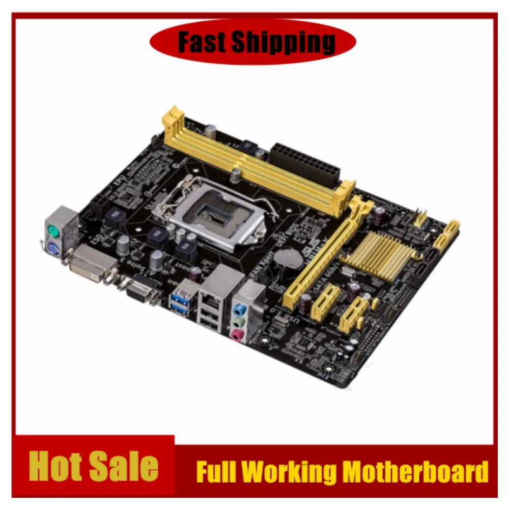 

H81M-K Desktop Motherboard H81 Socket LGA 1150 i3 i5 i7 DDR3 16G Micro-ATX UEFI BIOS Mainboard Hot Sale