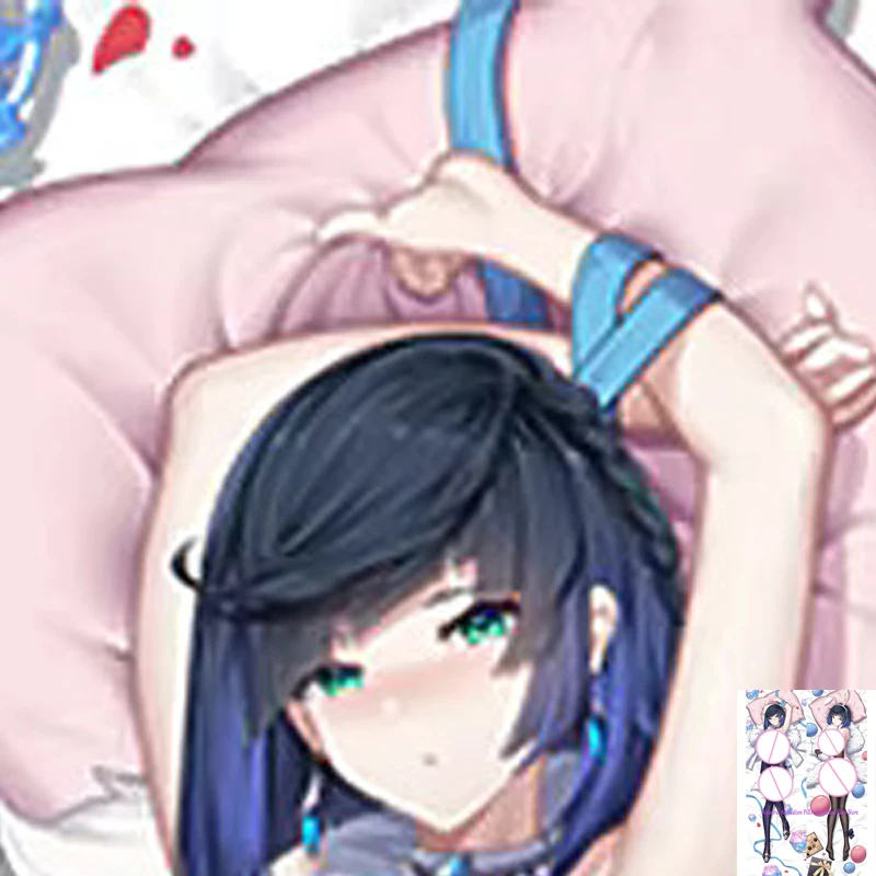 

Dakimakura Anime Yelan Double-sided Print Life-size Body Game Pillow Cover Bedding Gifts