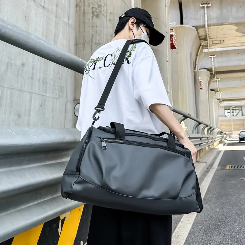 Borsa da viaggio Casual portatile borsa da viaggio borsa da palestra sportiva impermeabile di grande capacità a tracolla da uomo di qualità superiore