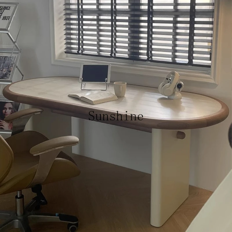 

Medieval Cream Wind Tunnel Stone Slate Household Solid Wood High-end Bookstand