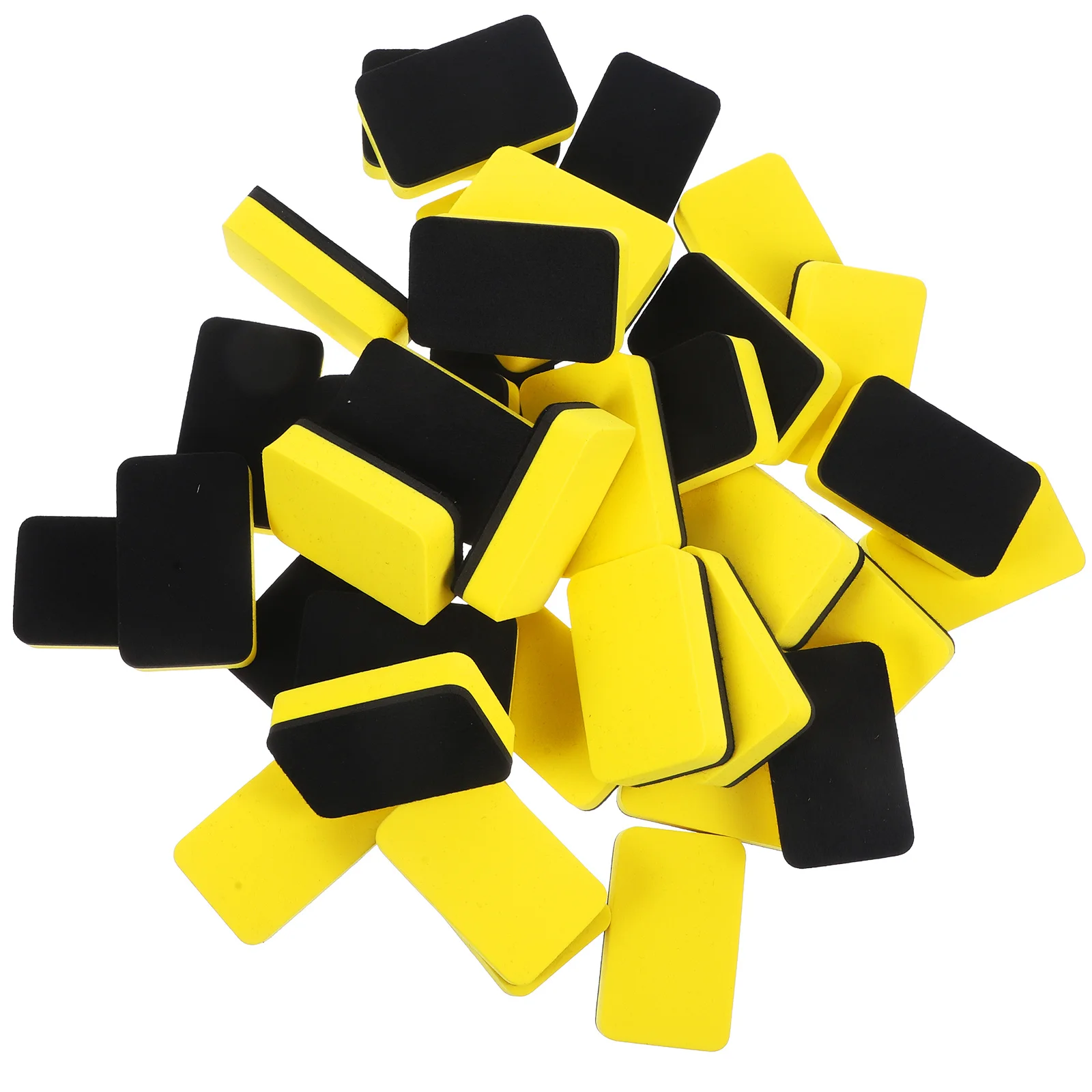

36Pcs Whiteboard Eraser Eva Felt Cloth Reusable Portable Lightweight Dry Erasing Eraser for Office Classroom Home Use