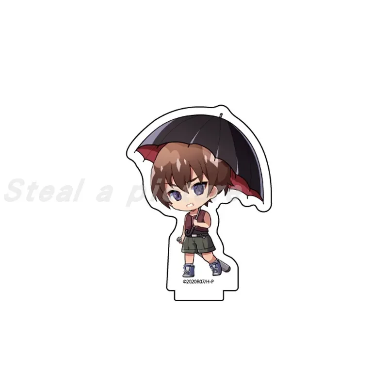 Anime Rena Mion Mini Action Figure Doll Acrylic Stand Model Plate Cosplay Umbrella Toy for Gift