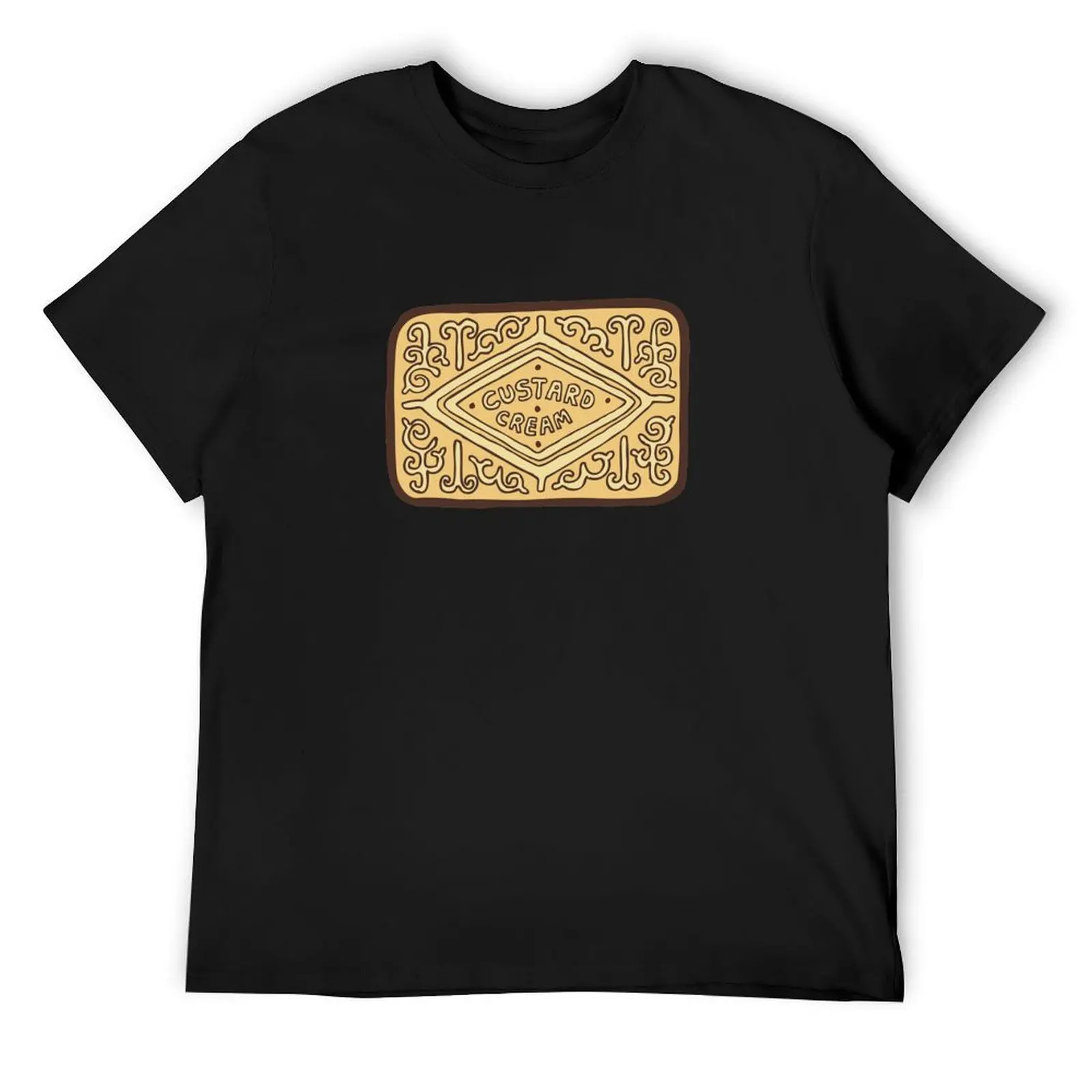 

Custard Cream British Biscuit T-Shirt