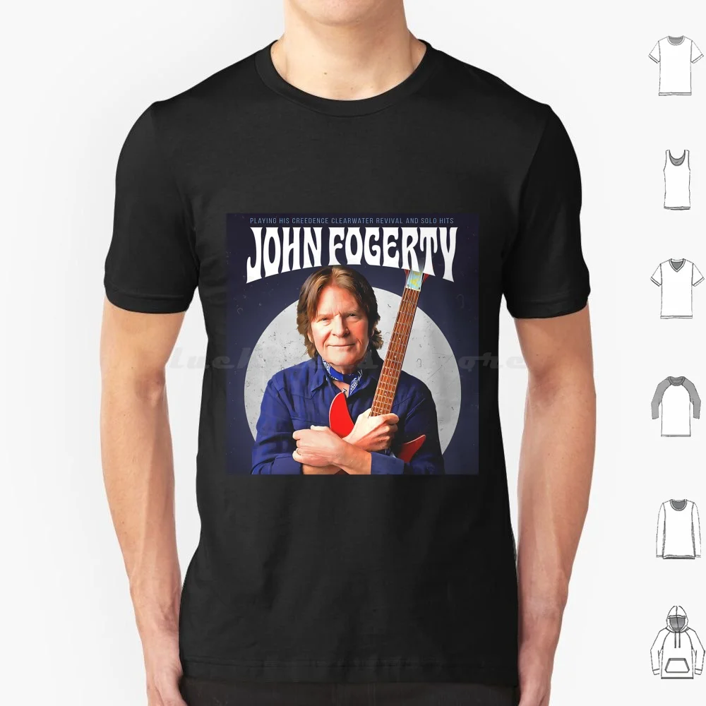 John Fogerty Tour 2023 Bedakan T Shirt Big Size 100% Cotton John Fogerty John Fogerty Music Musician Country Jazz Blue Classic