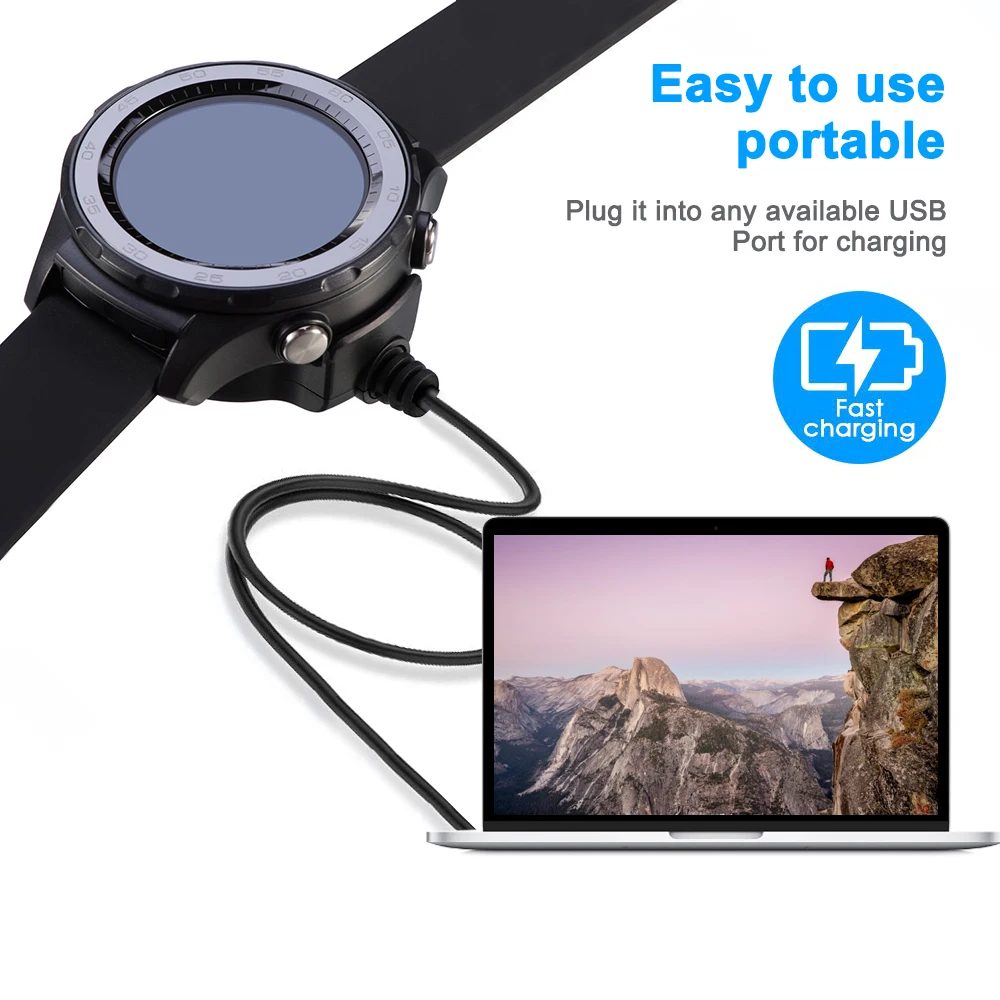 Magnetic Charger Adapter For Huawei Watch 2 PRO Classic Smart Watch Charging Cable Magnetic Suction Wireless