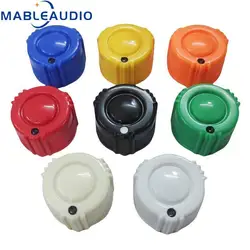 2PCS 25x15mm Guitar Amplifier Sound Plastic Knob BMP Classic Style High-quality Effect Volume Knob