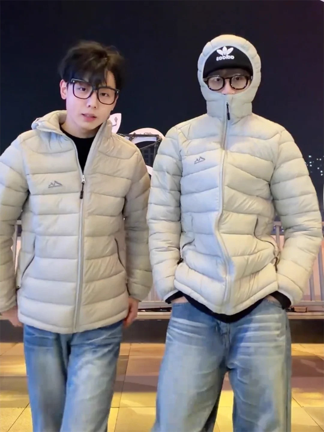 

Мужская зимняя легкая спортивная хлопковая куртка-худи с вышивкой Snow Mountain, американского стиля, приталенного кроя