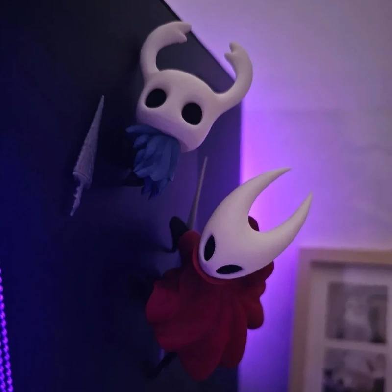 홀로우 나이트 언(Shape of Unn) 게임 캐릭터 냉장고 자석 시리즈 호넷 액션 피규어 수집용 데스크탑 장식 장난감 선물