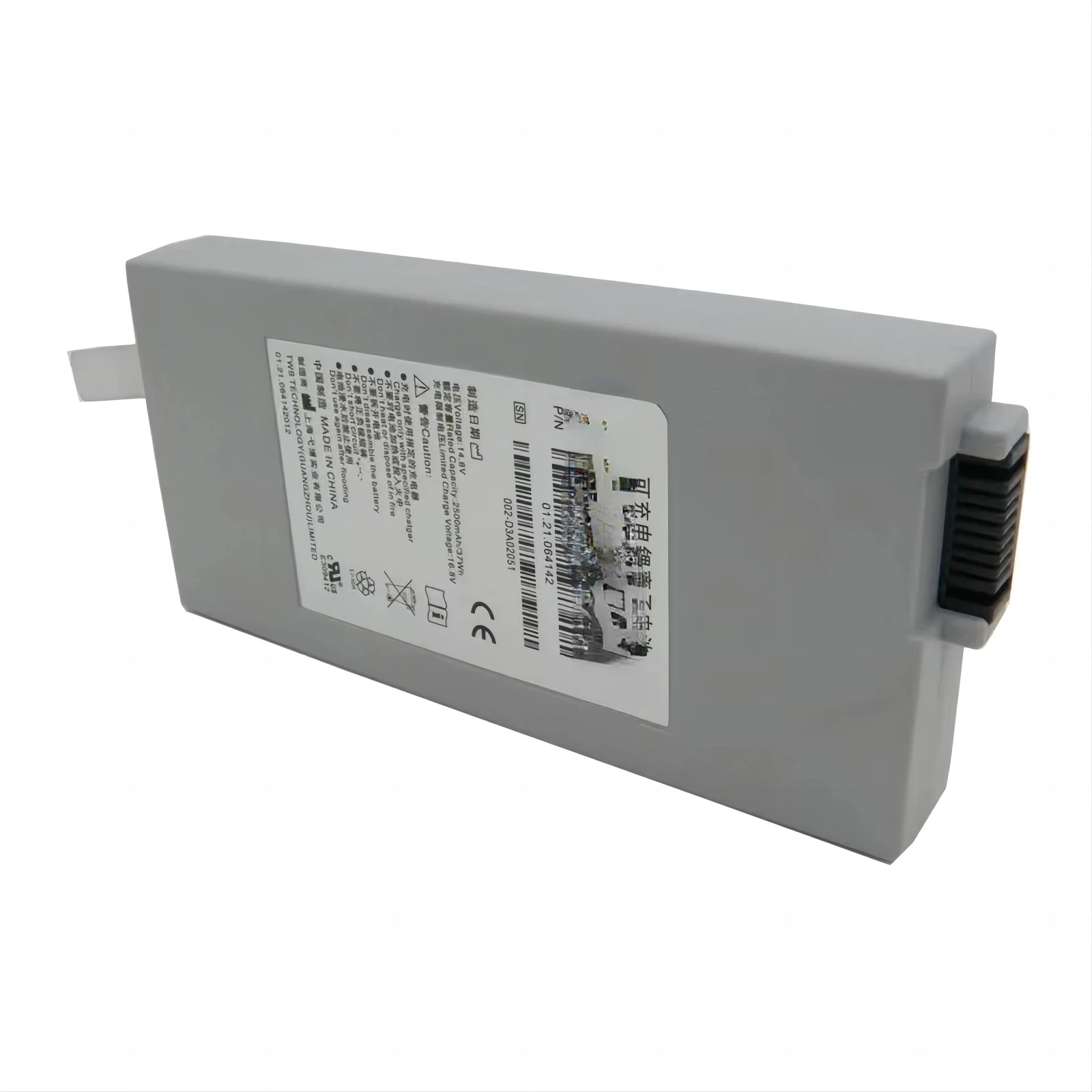 

14.8V 2600/5200mAh Li-ion Replacement Medical Battery compatible for Edan TWSLB-002 , TWSLB-003 , M50 , IM8, IM70 Vista 129