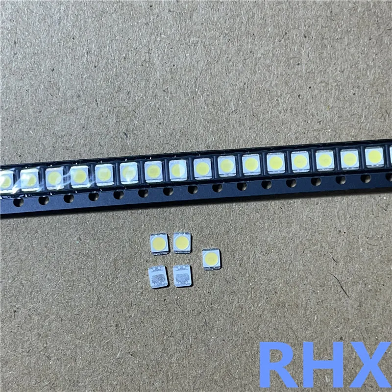 500PCS  FOR  LG Innotek SMD LED 3528 2835 3V 100LM 1W Cold white For TV/LCD Application Backlight