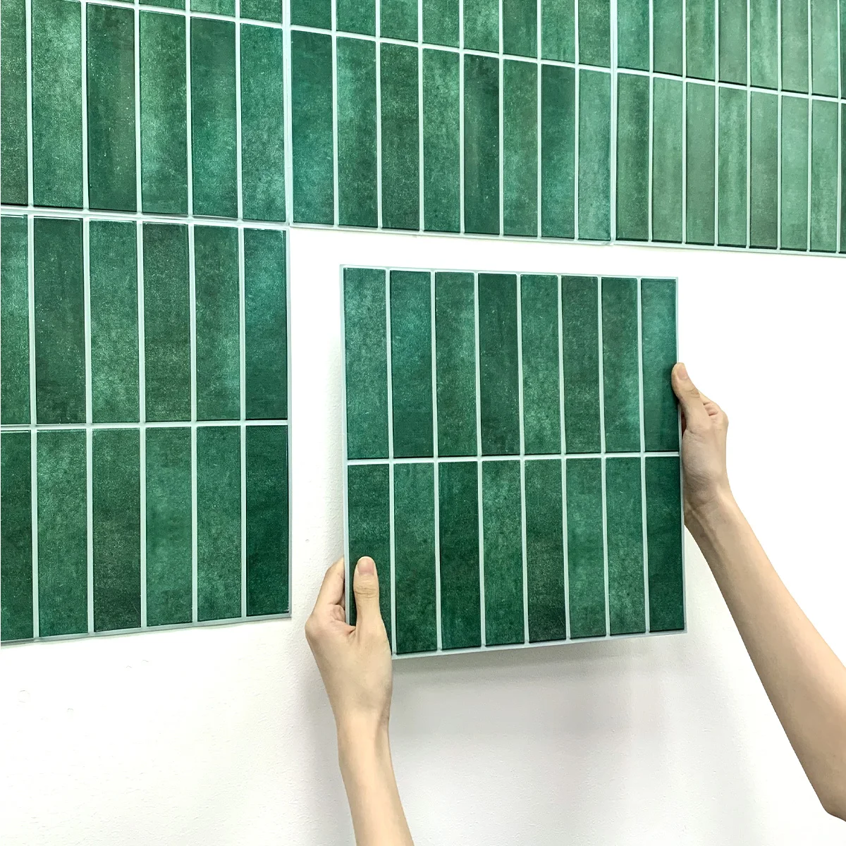 3D naklejka ścienna samoprzylepna 3D skórka Panel ścienny i kij płytki Backsplash do kuchni wodoodpornej kafelkowa naklejka