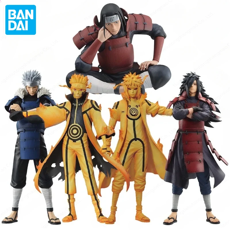 

In Stock BANDAI Ichiban NARUTO Shippuden Lottery Madara Uchiha Senju Hashirama Senju Tobiram Uzumaki Anime Action Model Toys
