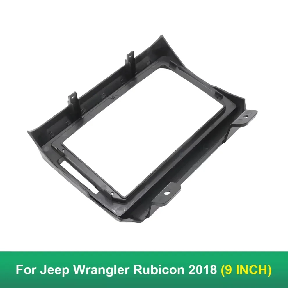 

AUTODAILY Car Audio 9-дюймовый адаптер для рамки DVD с большим экраном для Jeep Wrangler Rubicon 2Din, комплект рамки панели для установки приборной панели