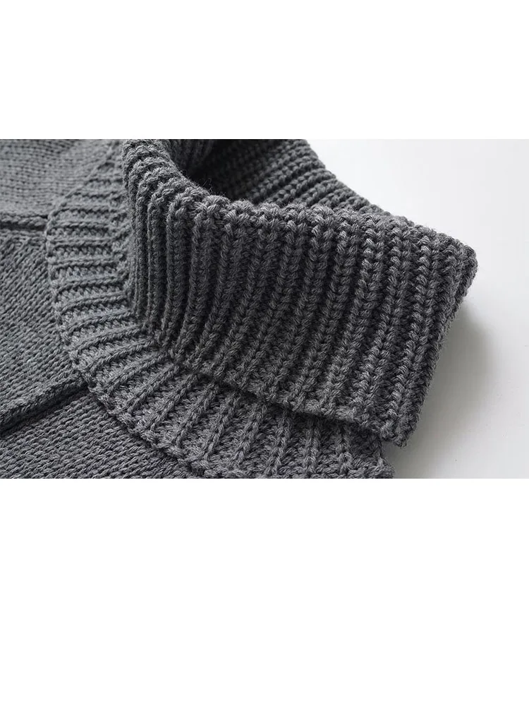 

HH Women Fashion Long Sleeves Stand Collar Solid Color Pullover Knitted Sweater Female Loose Comfort Street Style Winter Top