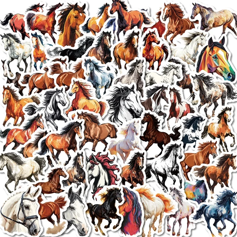 

56PCS Cartoon Arab World Sticky Sticker Aesthetic Colored DIY PVC Decoration Phone Laptop Luggage Skateboard Graffiti Decals