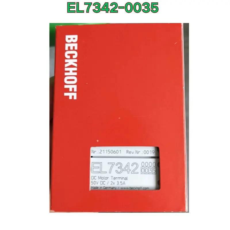 New Beckhoff module EL7342-0035