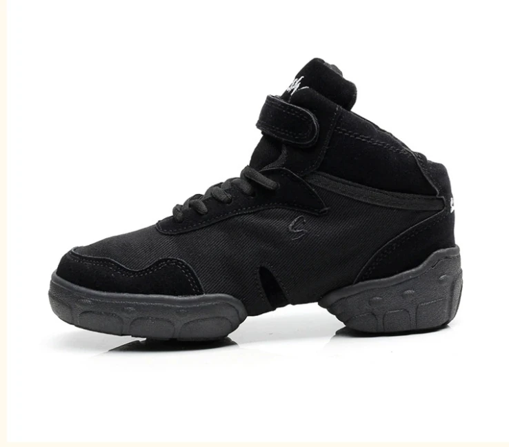 NONE Tanz Klassische Beliebte Schuhe Männer Frauen Turnschuhe Moderne Jazz Hip-hop Salsa Tanz Leder Top Qualität Atmungsaktive Sport Hohe stiefel 3