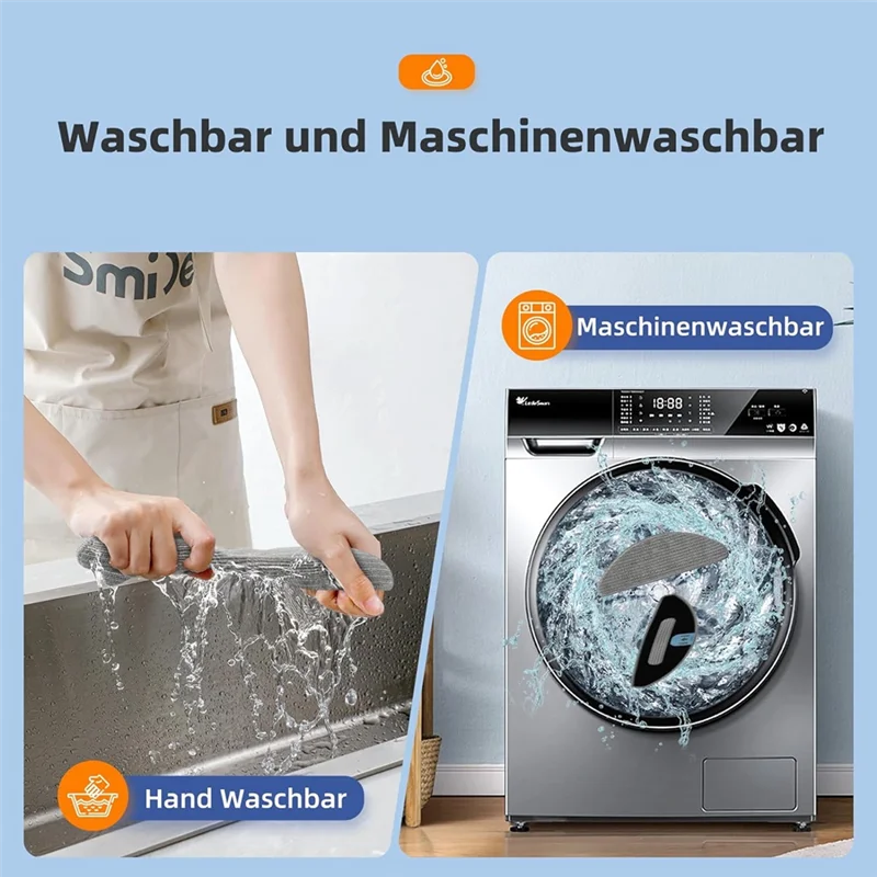 ABVI-สําหรับ Irobot Roomba Combo I8+ / I8 / Combo J5 / Combo J5+ / Combo I5 / Combo I5+ หุ่นยนต์ดูดอัตโนมัติ หุ่นยนต์ถูพื้นแบบซักได้